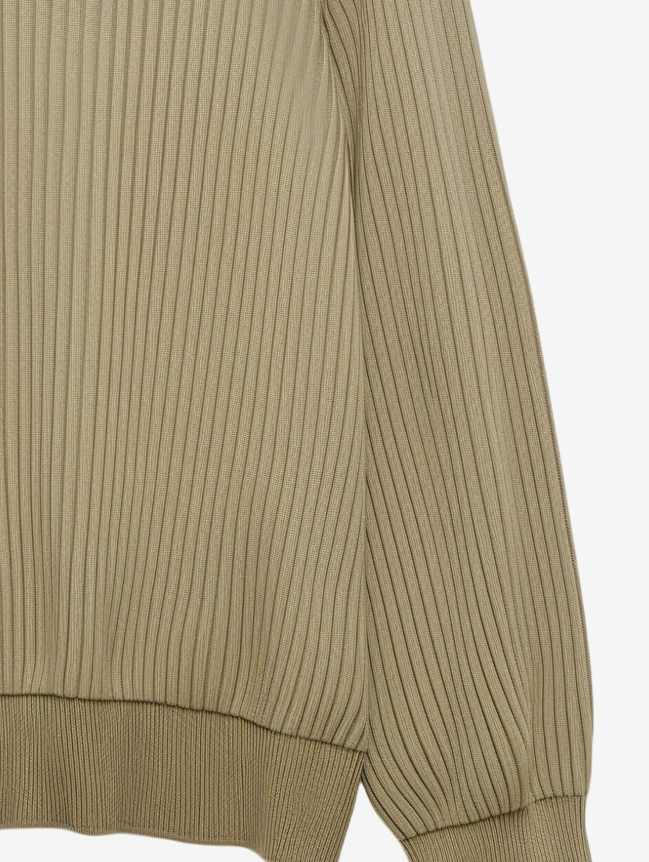 Ribbed Crewneck Sweater