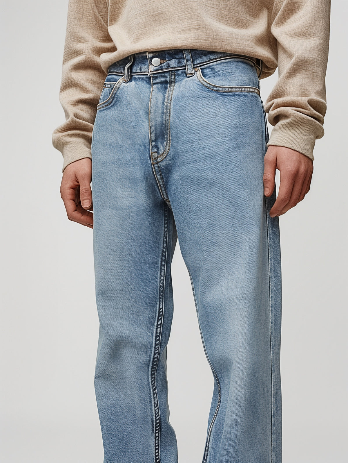 Jean en denim classique