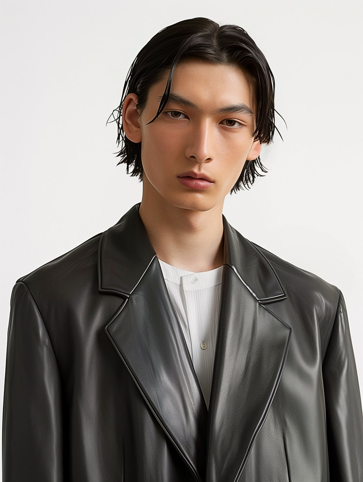 Leather Blazer