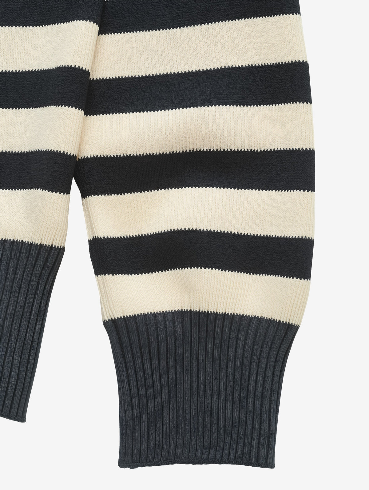 Striped Knit Polo