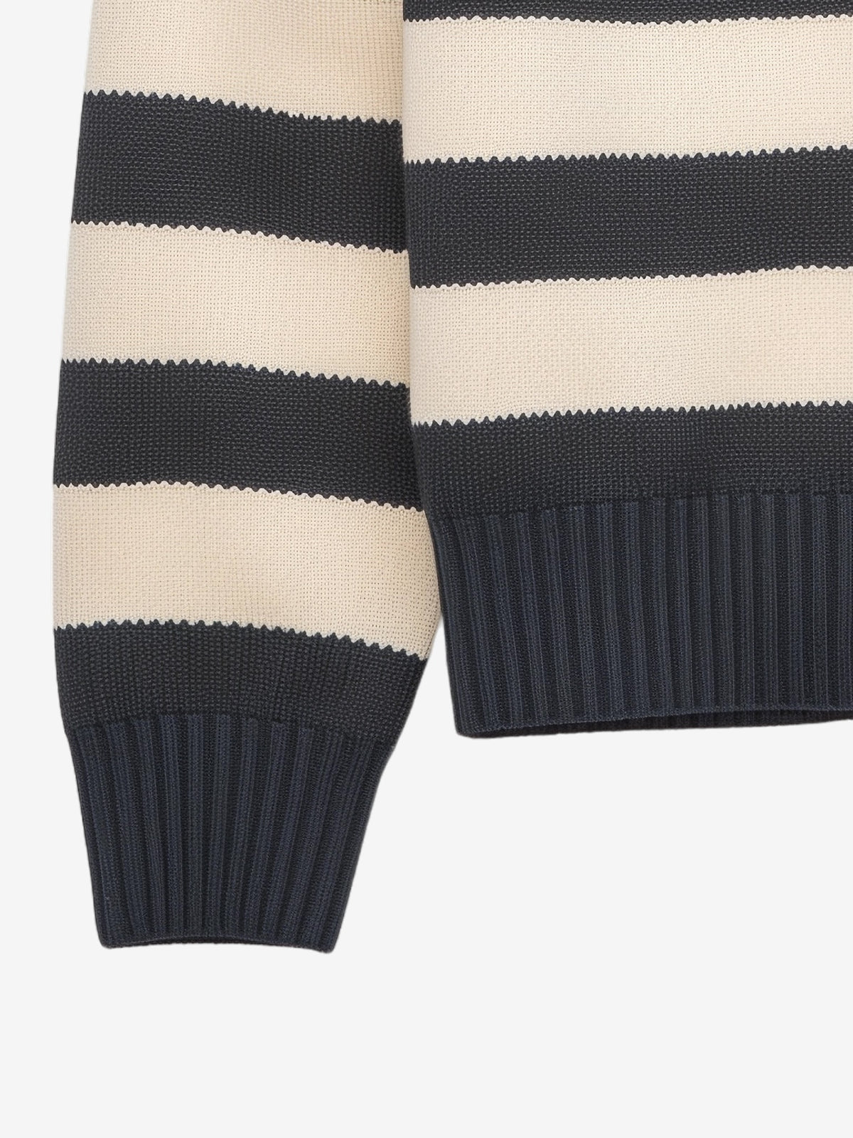 Striped Knit Polo