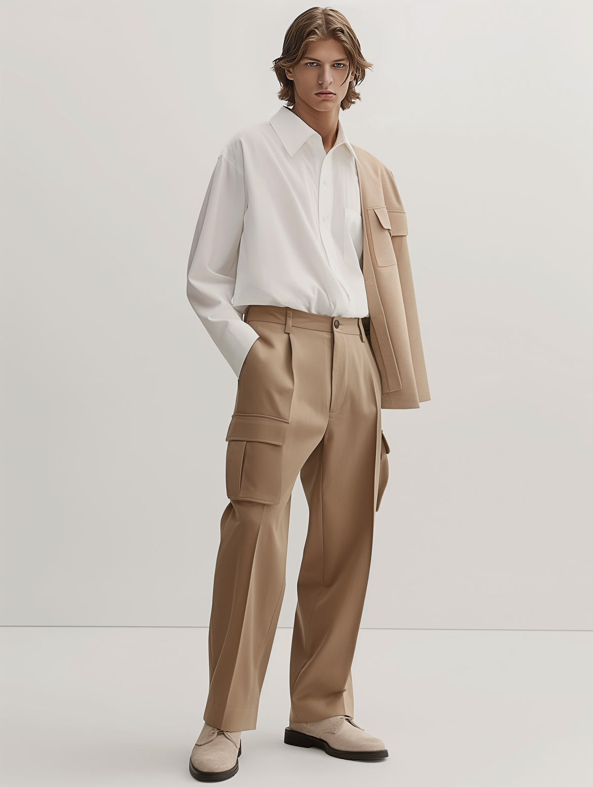Pantalon cargo sur mesure