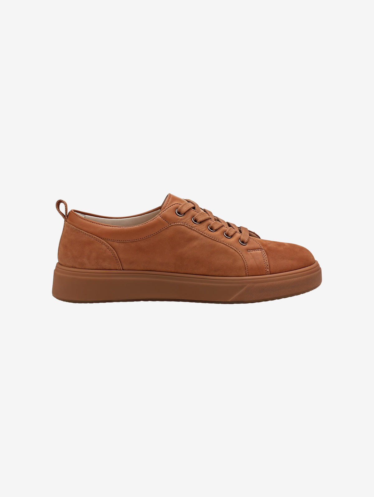 Lace-Up Nubuck Sneaker