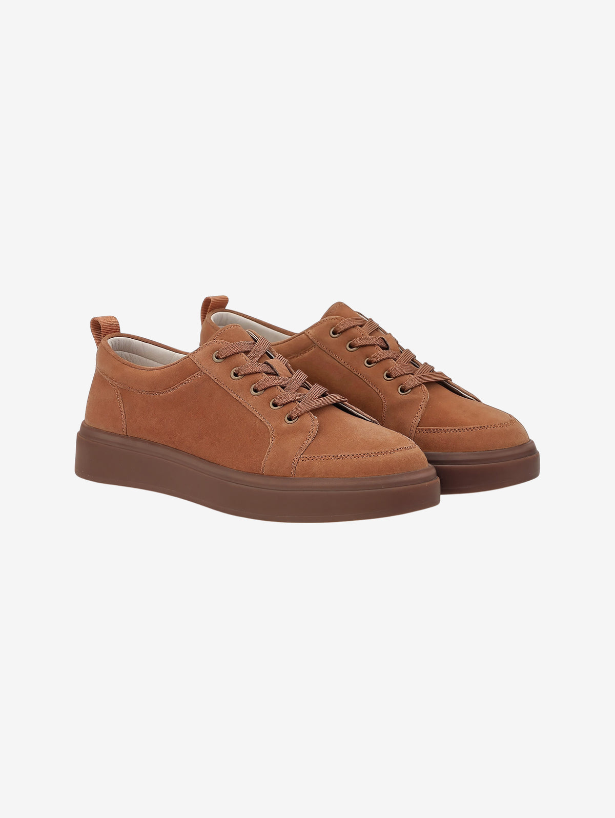 Lace-Up Nubuck Sneaker