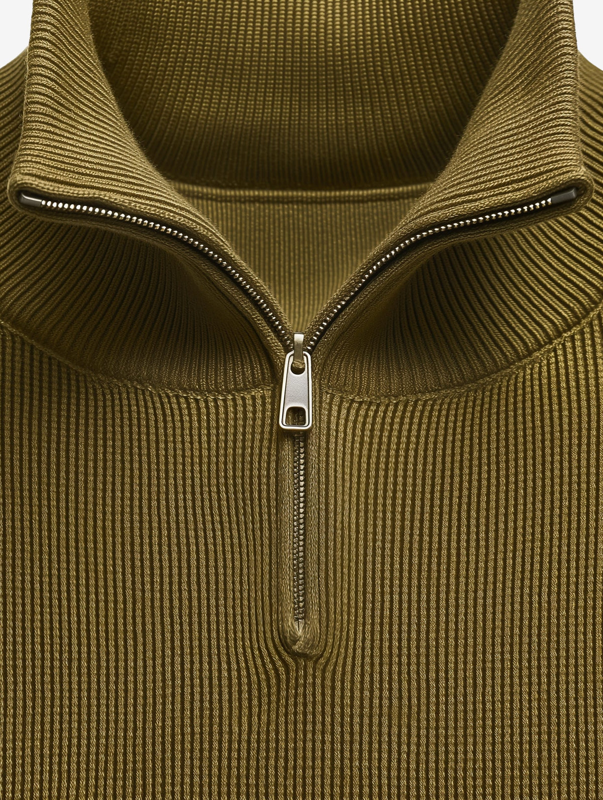 Zip-Collar Sweater