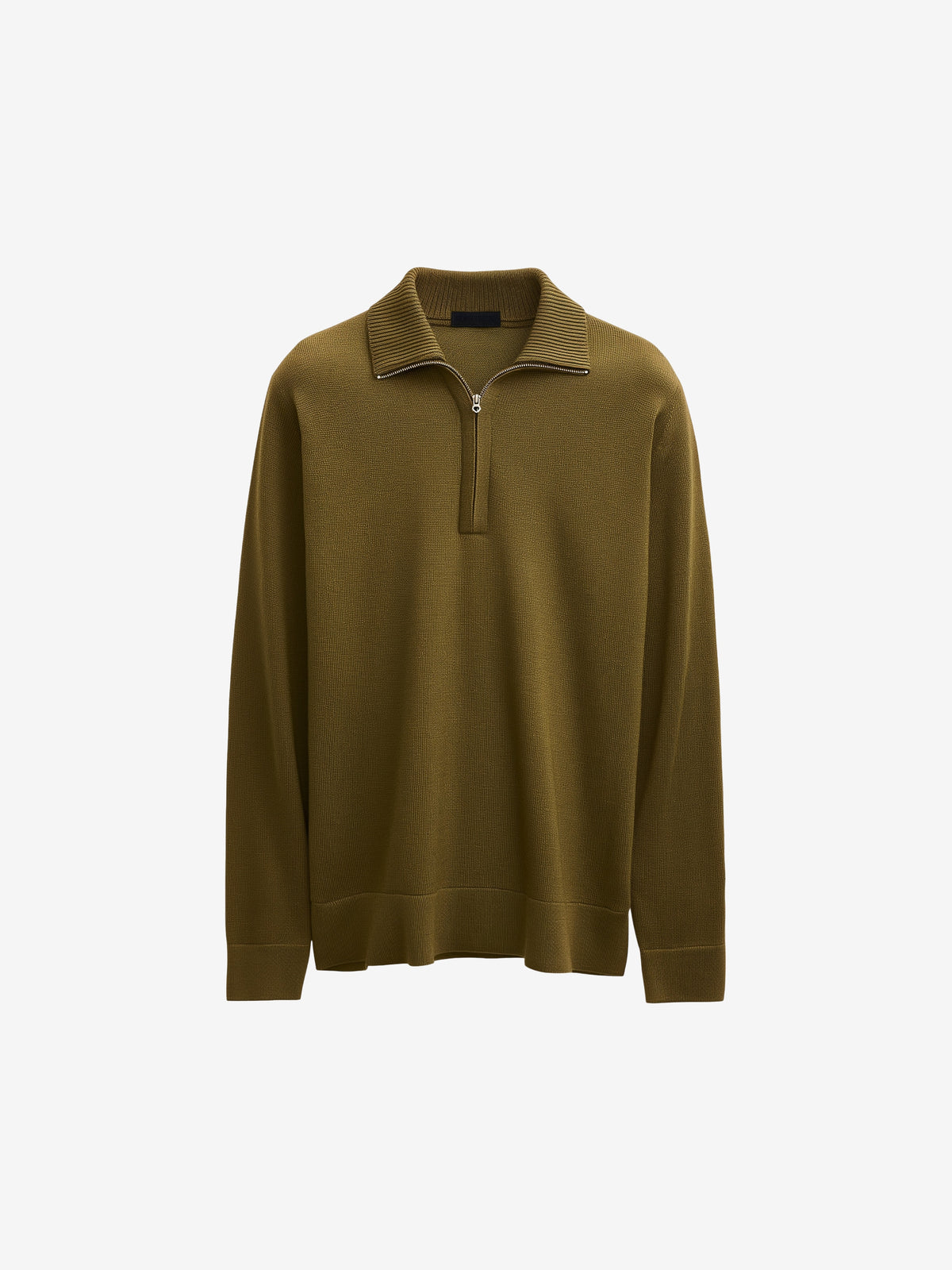 Zip-Collar Sweater