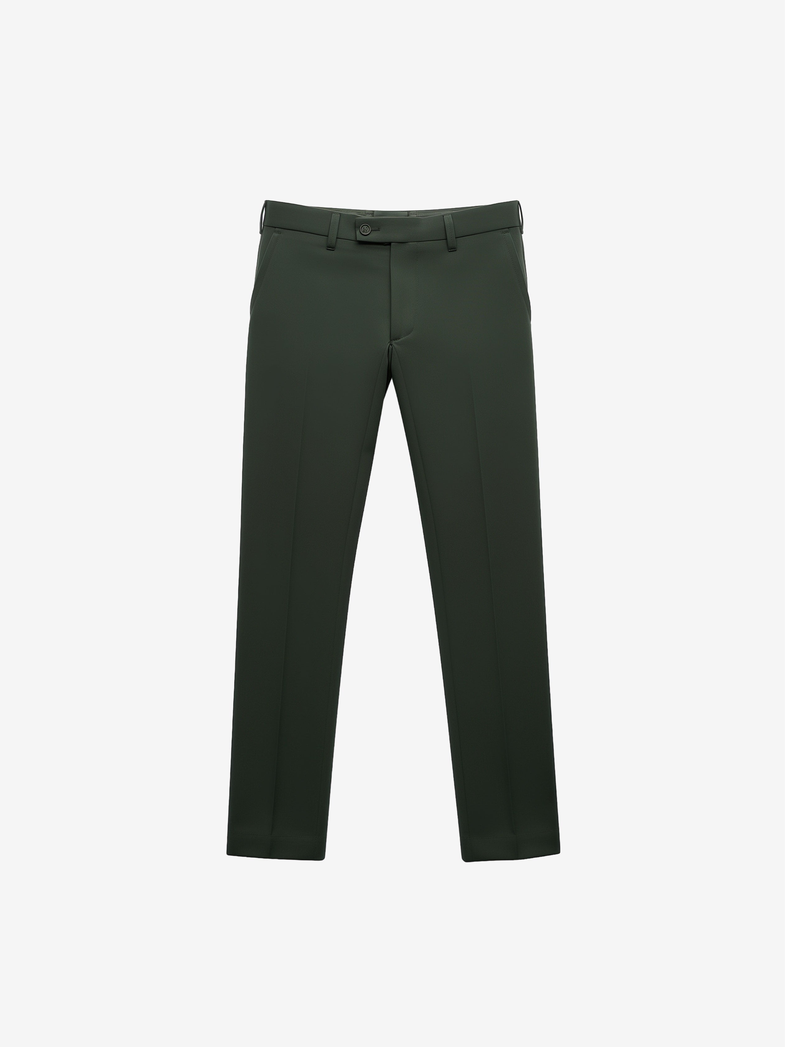 Pantalon droit texturé